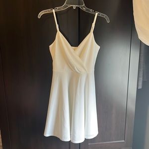 White Skater Dress